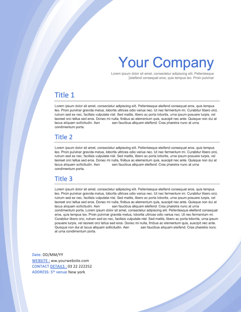 Business Flyer template